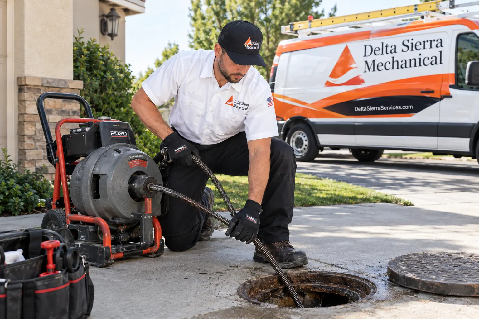 Delta Sierra Mechanical Drain cleainging and services
