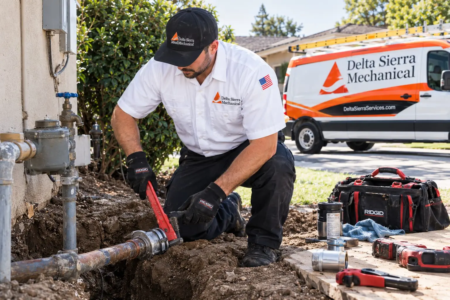 Pipe Repair in Stockton, CA Delta Sierra Mechanical